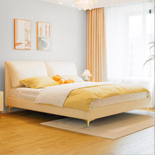 定制悬浮床 卧室网红地中海风格多层实木时尚舒适简易床工厂批发