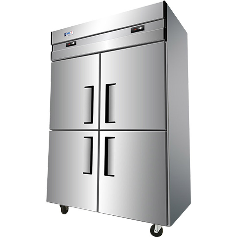 0w4-x四门冰箱商用厨房四开门冰柜全铜管冷藏冷冻工作台