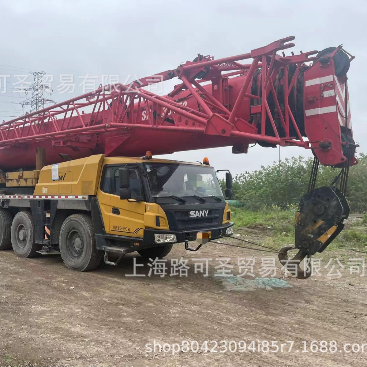 二手汽车吊起重机三一130吨 stc1300 stc500stc750stc1000stc130