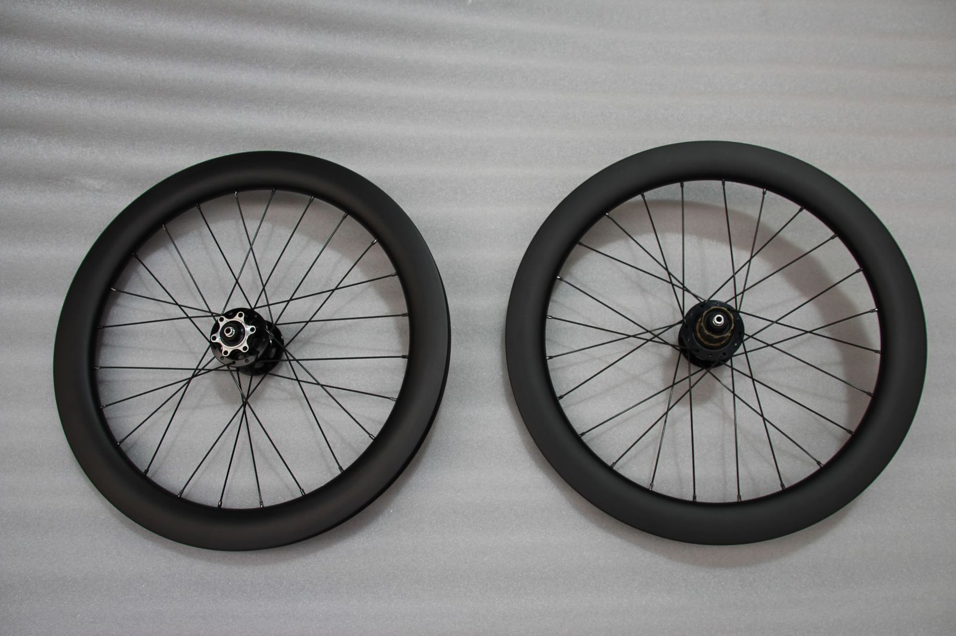 451碳纤维轮组451碳刀碟刹圈刹轮组20寸碟刹轮组折叠车349轮组