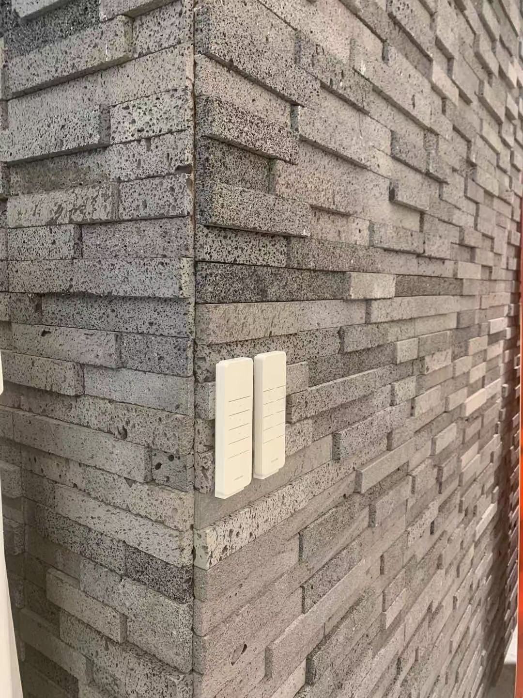 海南黑洞石厂家直供 砖蜂窝火山岩 马赛克地面砖庭院别墅