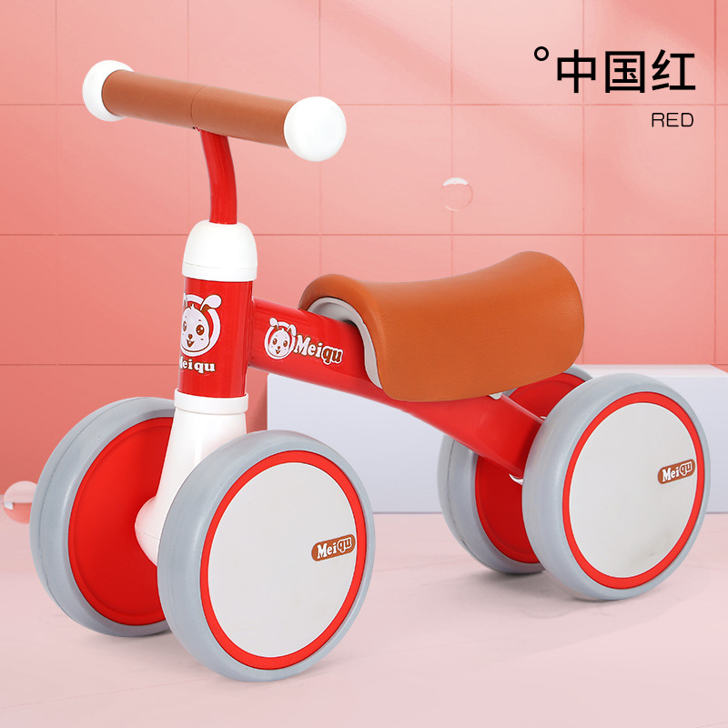 Children's Balance Car Baby Toy Pedal-Free Scooter Walker Swing Car Luge Novelty Stroller Luminous