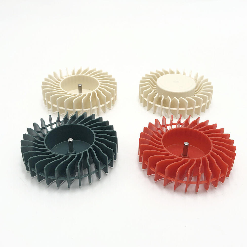厂家直供小风扇扇叶2寸3寸4寸60mm涡轮扇叶无刷电机无叶扇叶
