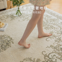 新款欧式法式复古轻奢地毯客厅卧室茶几垫家用感秋冬美式