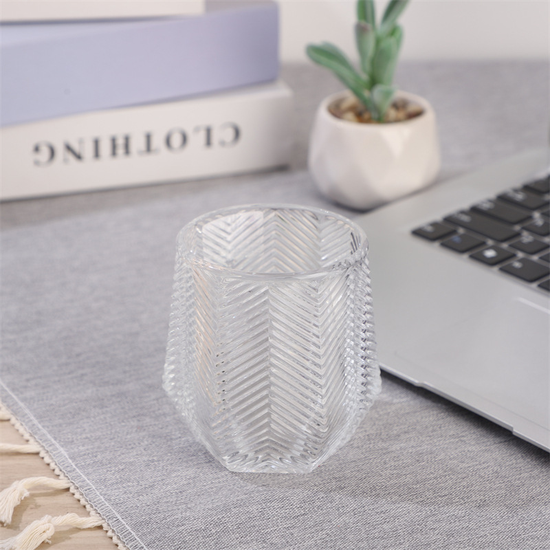 Electroplating Hexagonal Glass Household Hexagonal Colorful Juice Drink Drinking Cup Gift Wholesale Simple Drinking Cup