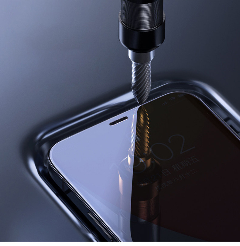 旭硝子龙迹钢化玻璃超清防偷窥适用iphone12promax/xr手机贴膜11