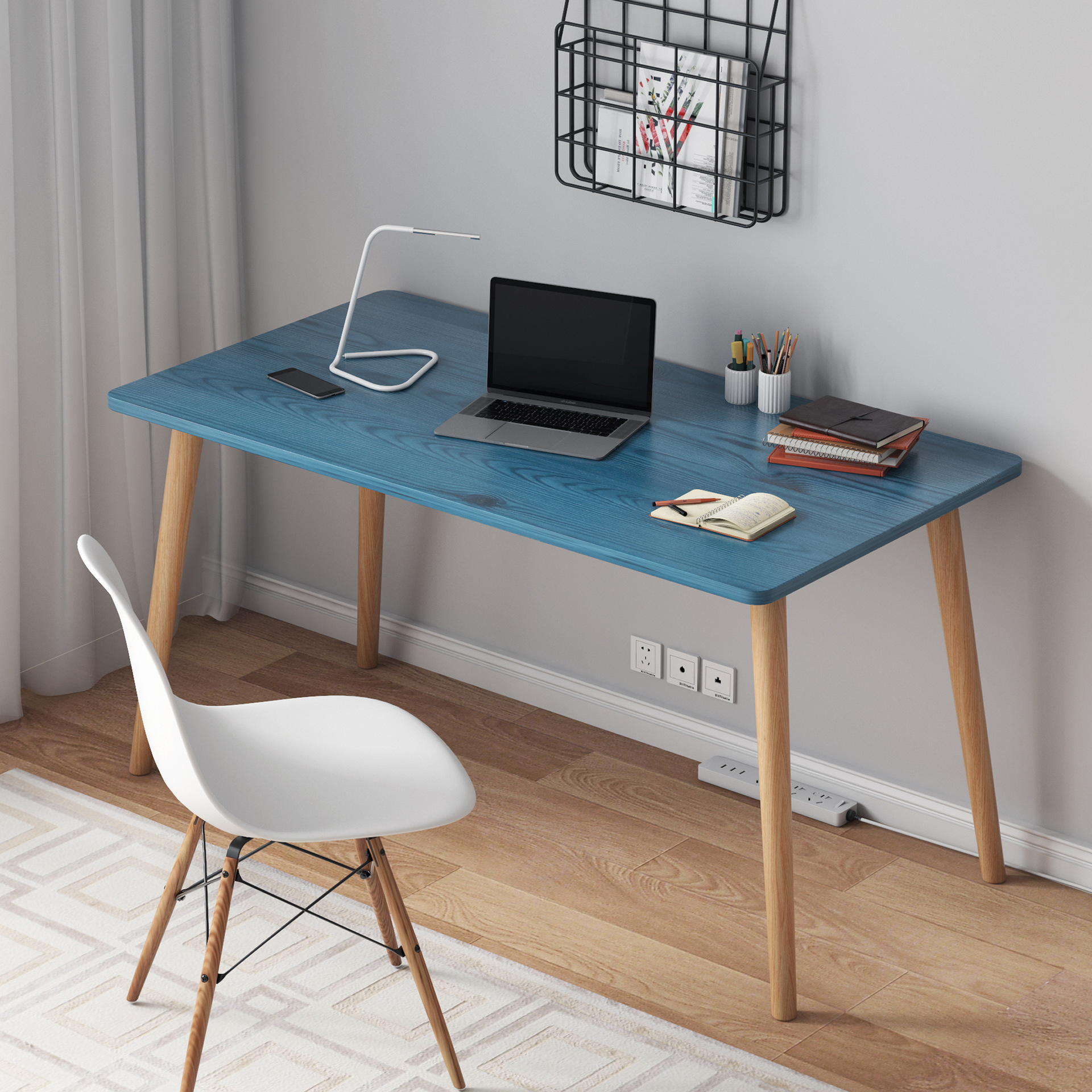 桌子简易电脑台式桌卧室学习写字桌女孩租房小桌子角落书桌办公桌