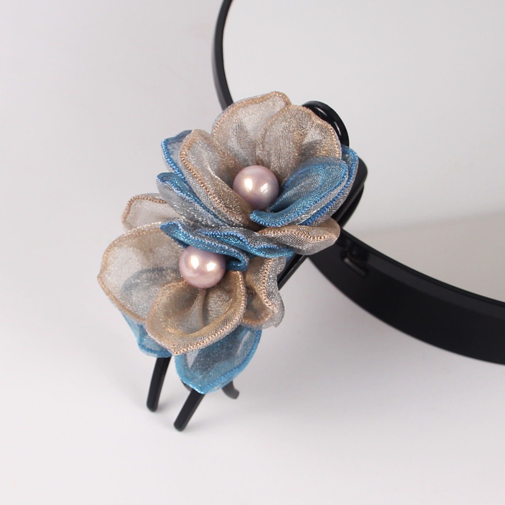 发夹妈妈鸭嘴夹韩国优雅气质三齿夹盘发头发夹子头饰大抓夹后脑勺