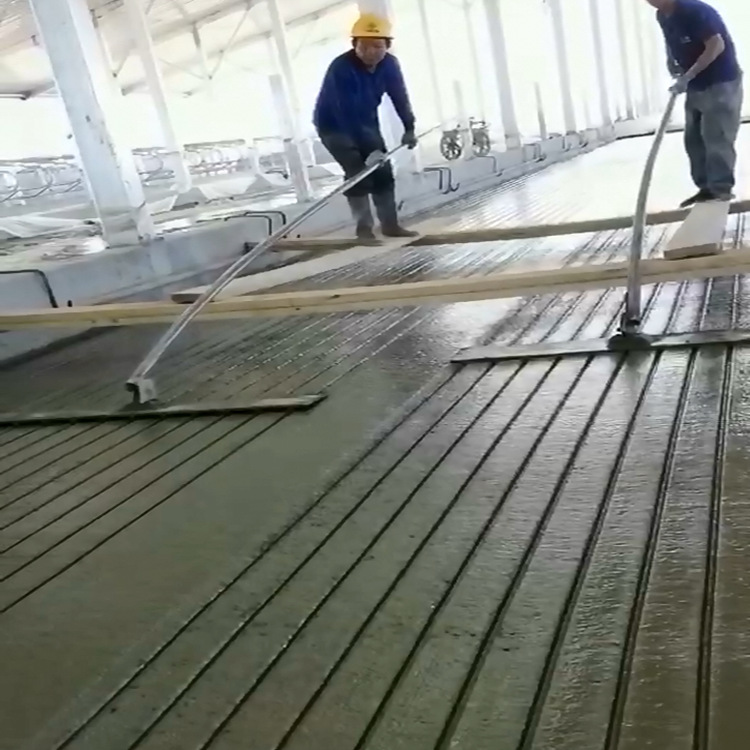 奶牛场地面防滑压槽机 混凝土压纹器 牛场拉纹器拉槽器