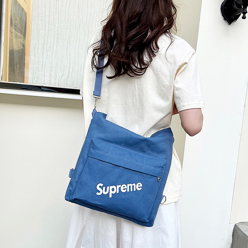 2022 Large-Capacity Backpack Women's Shoulder Bag Messenger Bag Men Fashion Brands Japanese Fashionable Shoulder Bag Casual Students' Work Clothes Bag