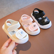 儿童包头凉鞋宝宝软底透气女童鞋子2024新款婴儿男童小童夏运动鞋