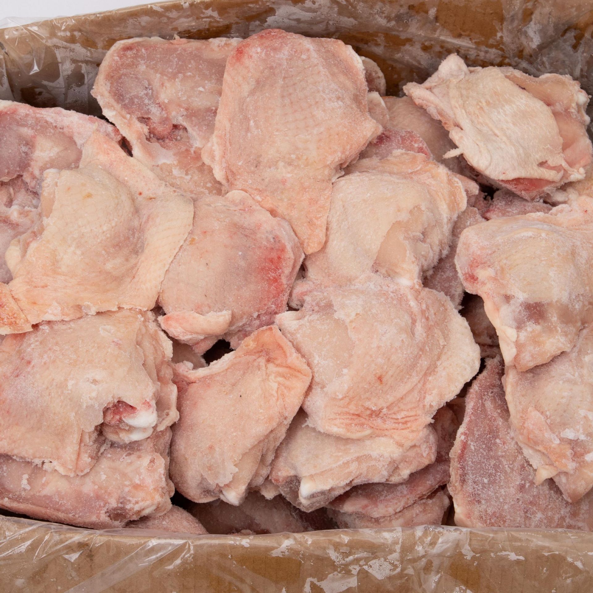 冷冻新鲜鸡上腿块批发供应9.3kg 健身代餐烧烤卤菜食材鸡肉商用