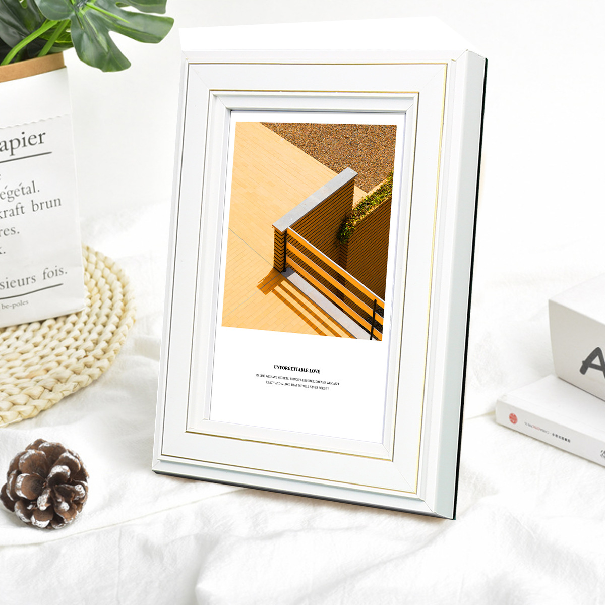 【27年工厂】现代简约实木相框摆台6寸7寸10家居装饰高端木框批发