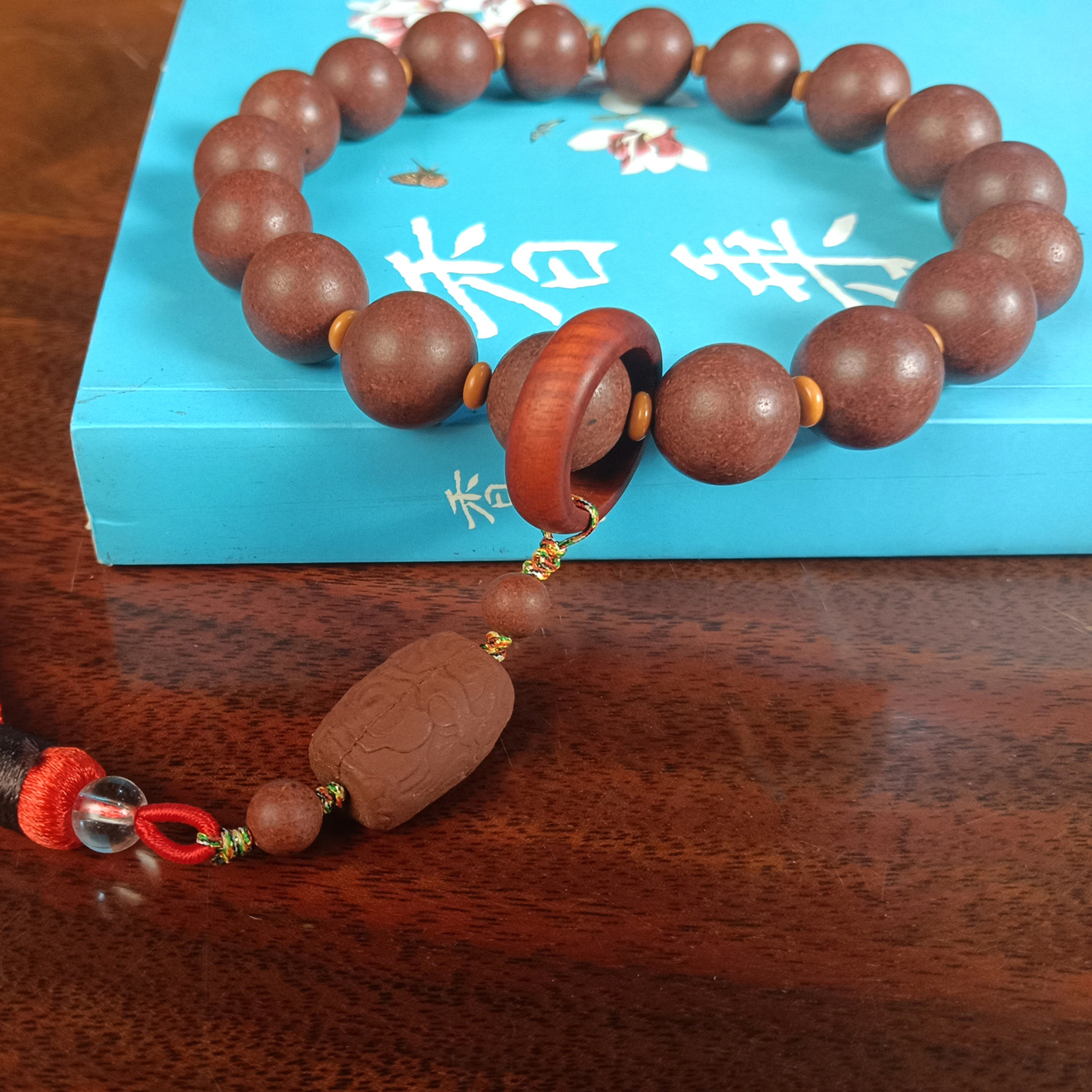 玫瑰合香珠手串手持新工艺 古法合香珠文玩佛珠 国潮风送礼收藏