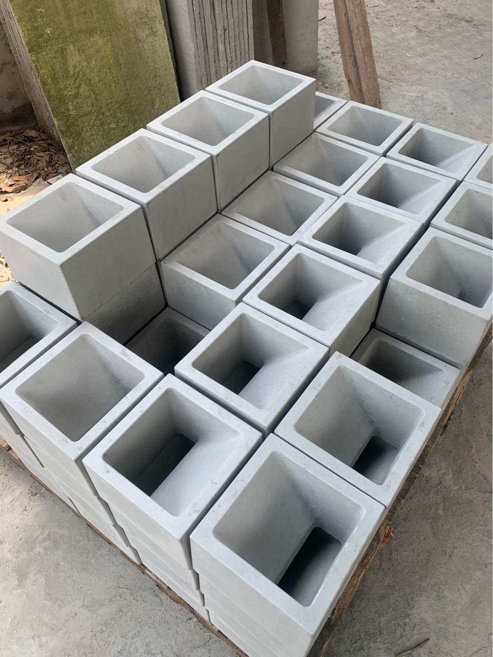 微水泥混凝土空心砖斜面空心砖
