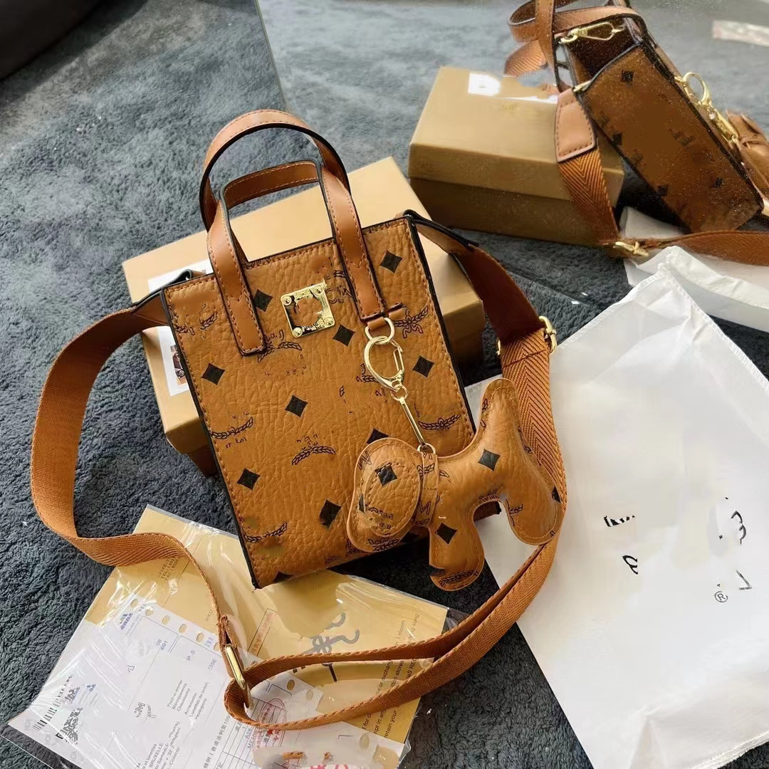 Summer New M Mini Tote Bag Special-Interest Design Music Scores Bag Internet Hot Shoulder Crossbady Handbag