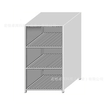 不锈钢网板柜丨型号：HX-C620