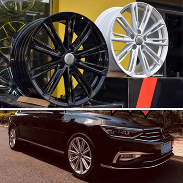 适用于适配大众cc轮毂19寸18/17寸高尔夫r gti 帕萨特 速腾 迈腾