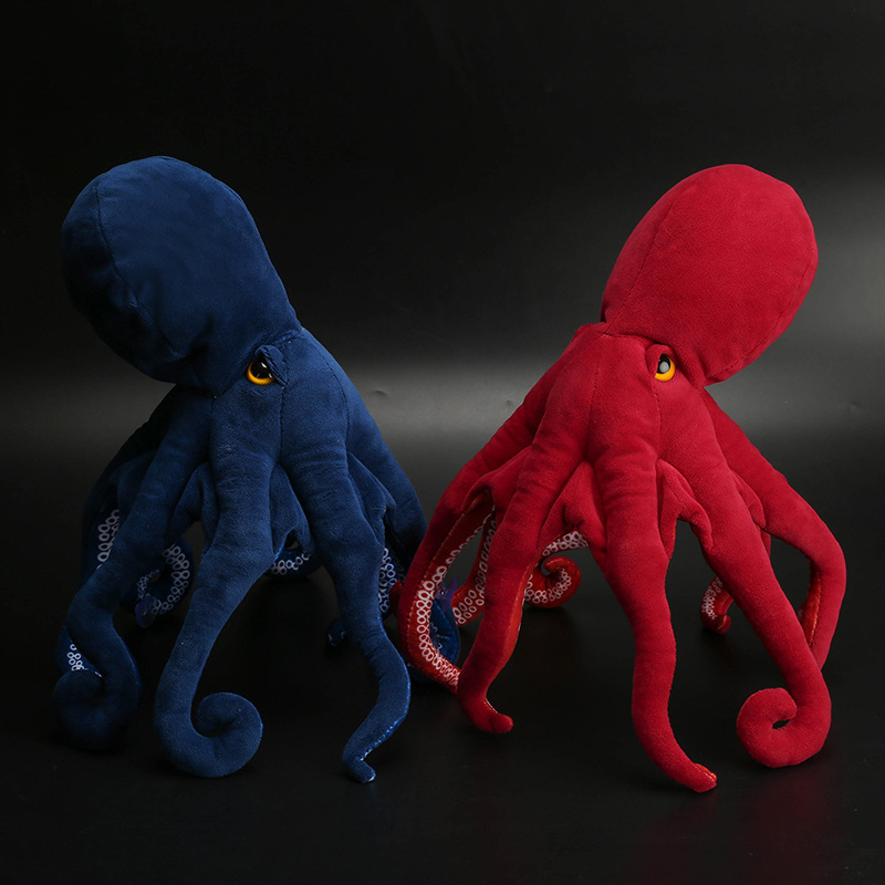 Online Influencer Cute Simulation Octopus Plush Toy Gifts for Children and Girls Vehicle Mounted Doll Doll Creative Foreign Trade Doll
