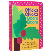 英文版原版绘本Chicka Chicka Boom Boom叽喀叽喀碰碰廖彩杏书单