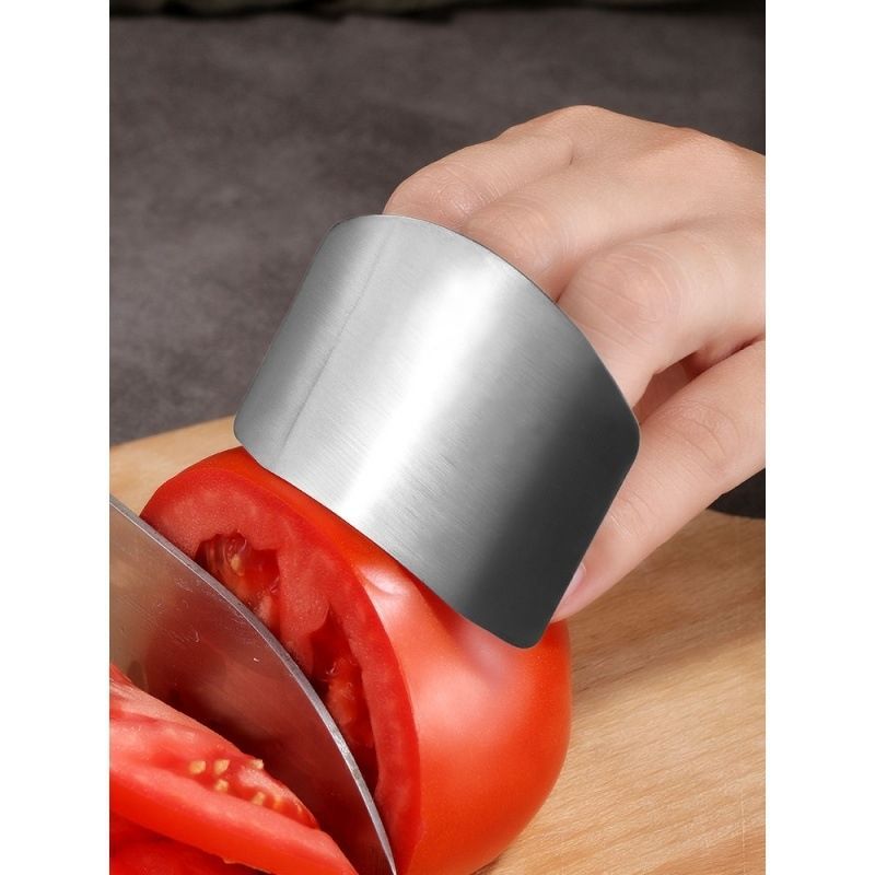 不锈钢护指器切菜护手器保护手指套卫士厨房切肉护指套防切手