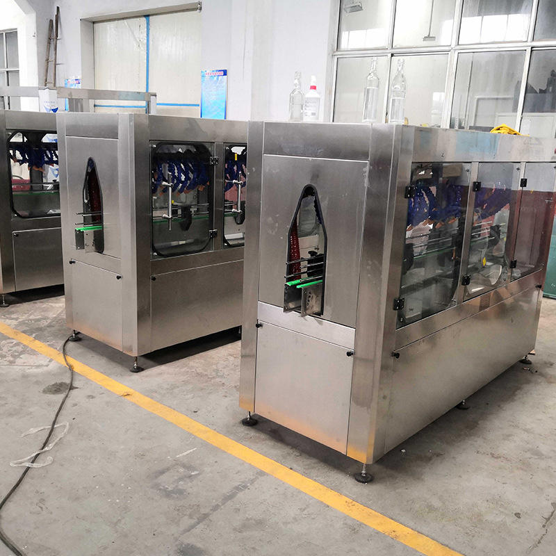 玻璃塑料瓶外壁干燥设备定制直线式蜘蛛手烘干机全自动瓶身吹干机