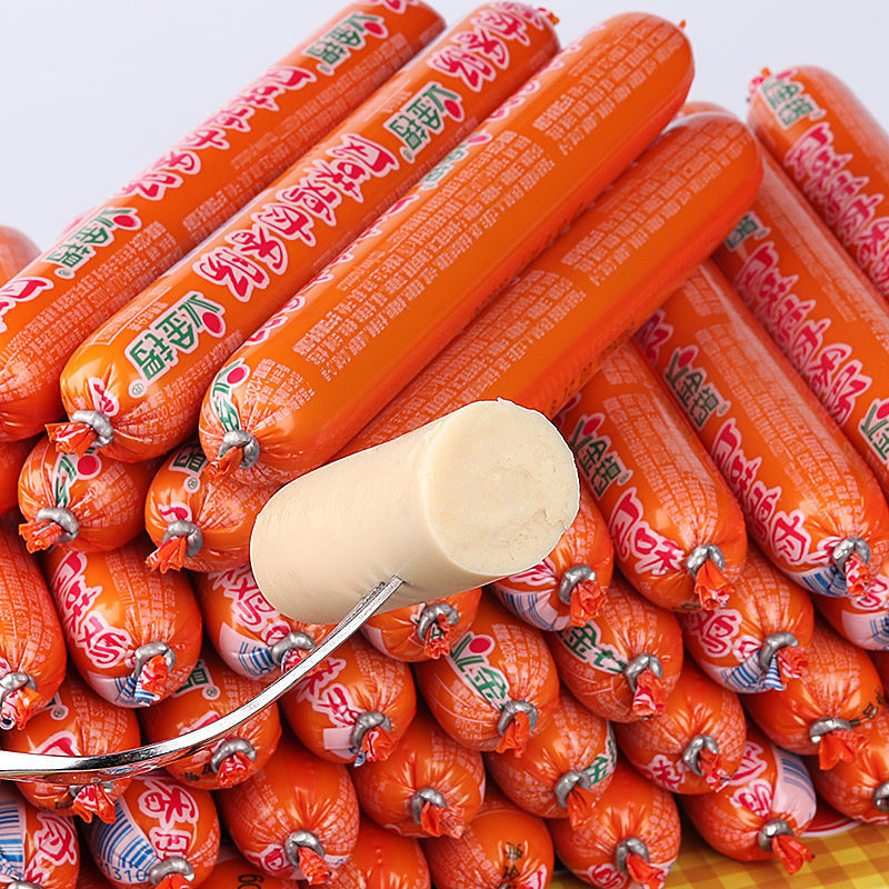 金锣鸡肉肠整箱火腿肠泡面肠烤肠金锣福开袋即食香肠零食