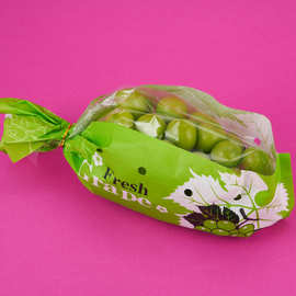 1p2r批发阳光玫瑰葡萄包装袋晴王包装二合一纸塑一体袋水果保鲜袋