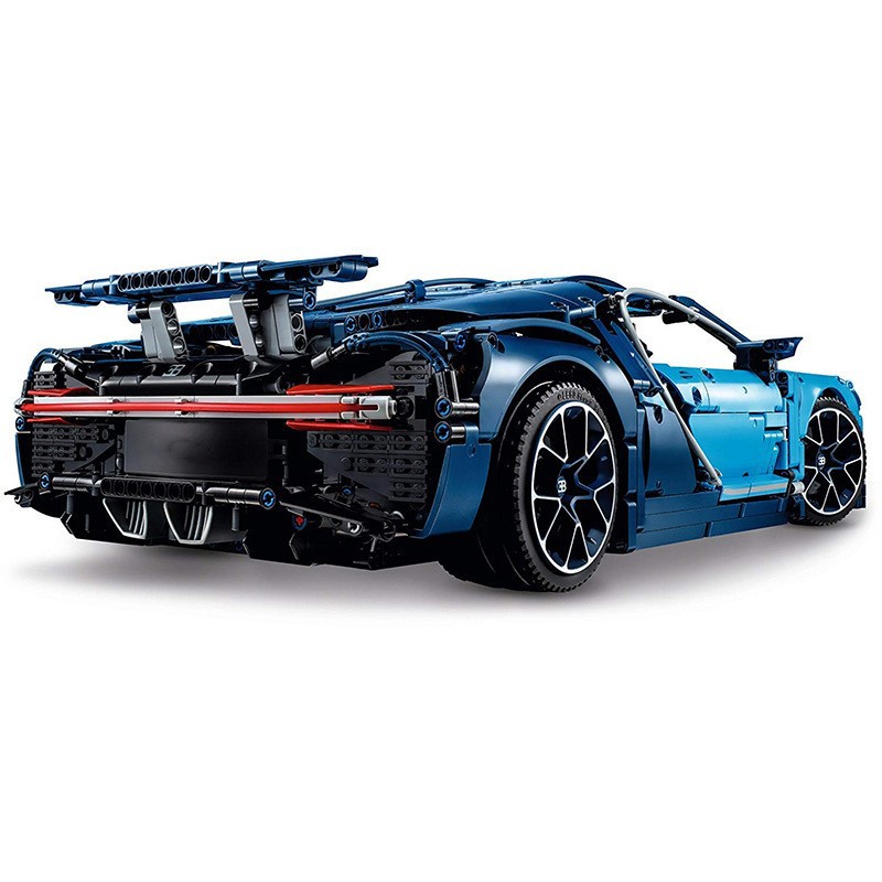 Compatible with Lego Building Blocks Rambo 911 Bugatti Remote Control Car Model Puzzle Assembled Children's Toy Birthday Gift