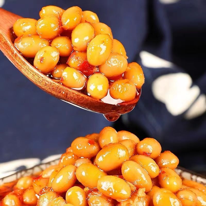 农家腊八豆湖南特产下饭菜即食酱菜咸菜黄豆酱豆豉酱豆瓣酱拌饭酱