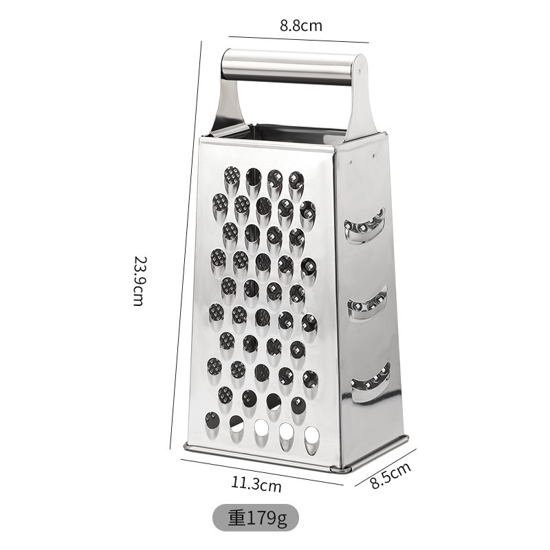 Stainless Steel Vertical Grater Vegetables and Fruits Cross-Border Multifunctional Cutter Grater Cheese Cheese Planer Slicer Paring Knife