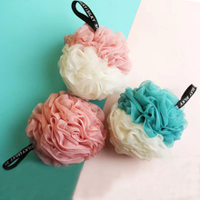 Bath Bath Balls Color Blocking Flowers Soft洗澡沐浴球1