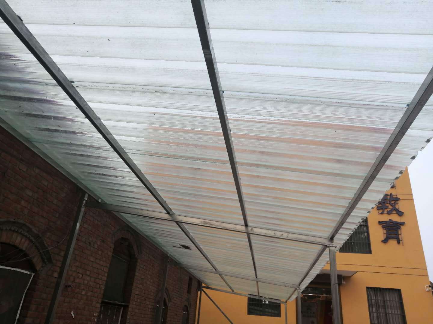 雨棚地下室采光窗阳光瓦透明瓦采光瓦彩钢瓦阳光房玻璃钢瓦雨车棚亮瓦