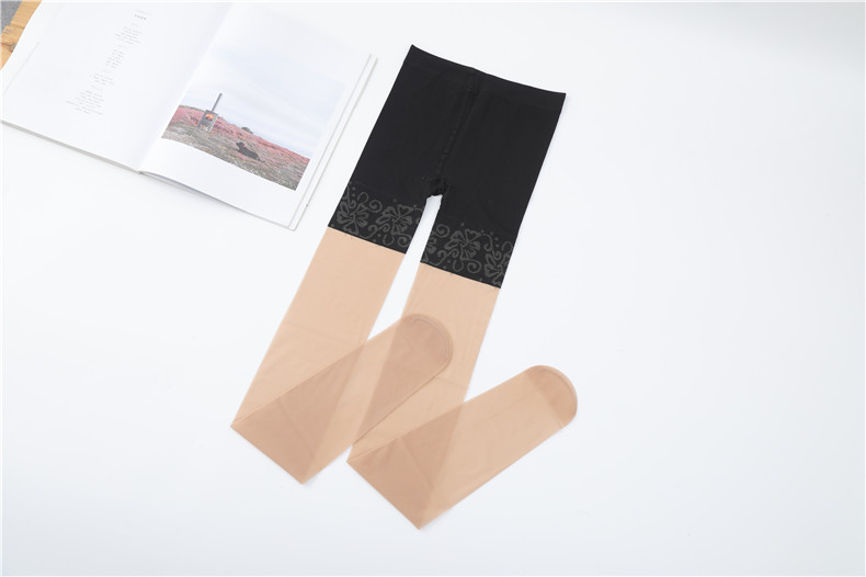 夏季防狼袜带安全裤丝袜女防勾丝防走光薄款任意剪性感网红菠萝袜