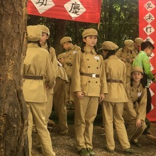 志愿军50老式怀旧抗美援朝儿童演出服英雄赞歌成人解放军舞台军装