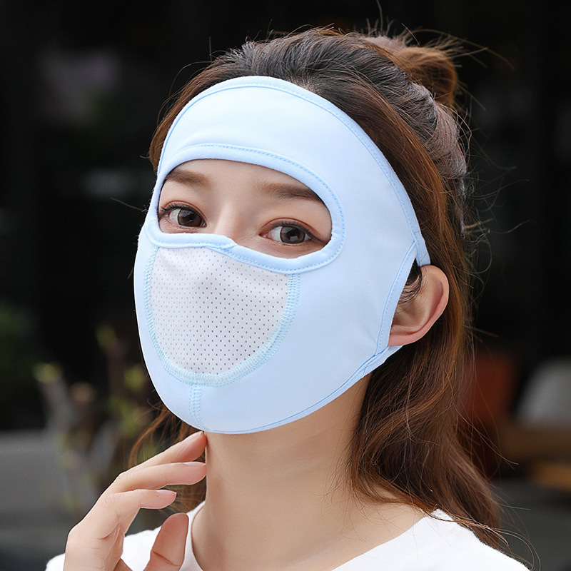 New Ice Silk Sun Mask