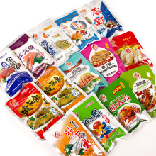 大连特产迈熙来海鲜大礼包500g即食香酥带鱼海参斑鱼香辣小黄花鱼