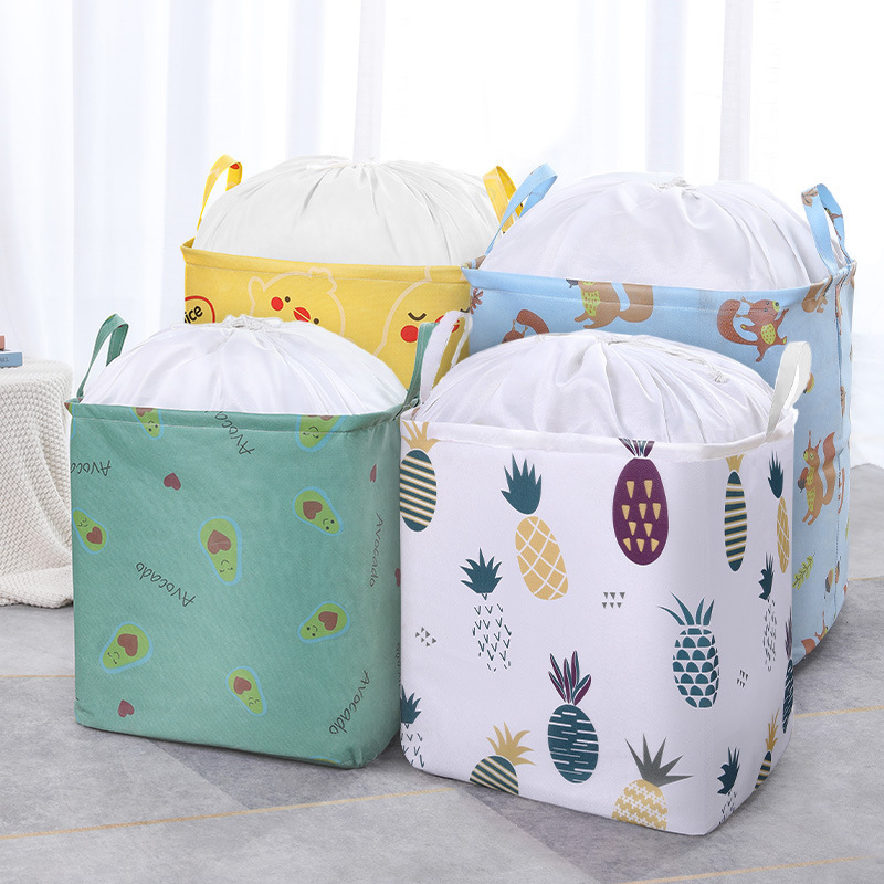 Clothes Storage Bag Quilt Large Capacity Wardrobe Luggage Moving Packing Artifact Fabric Household Storage Box