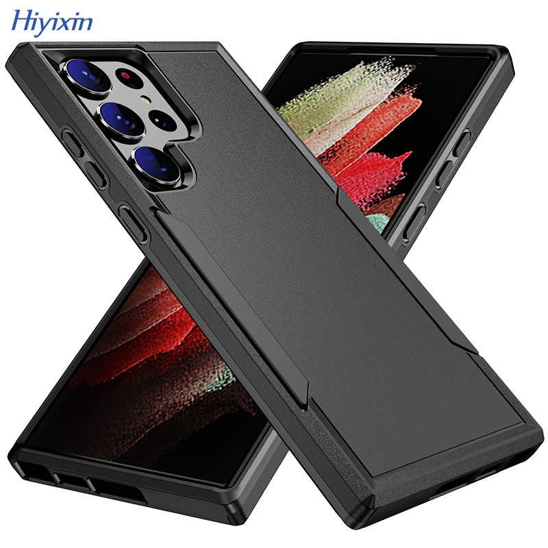 跨境适用于三星S22 Ultra开拓者二合一防摔手机壳A15磨砂保护套