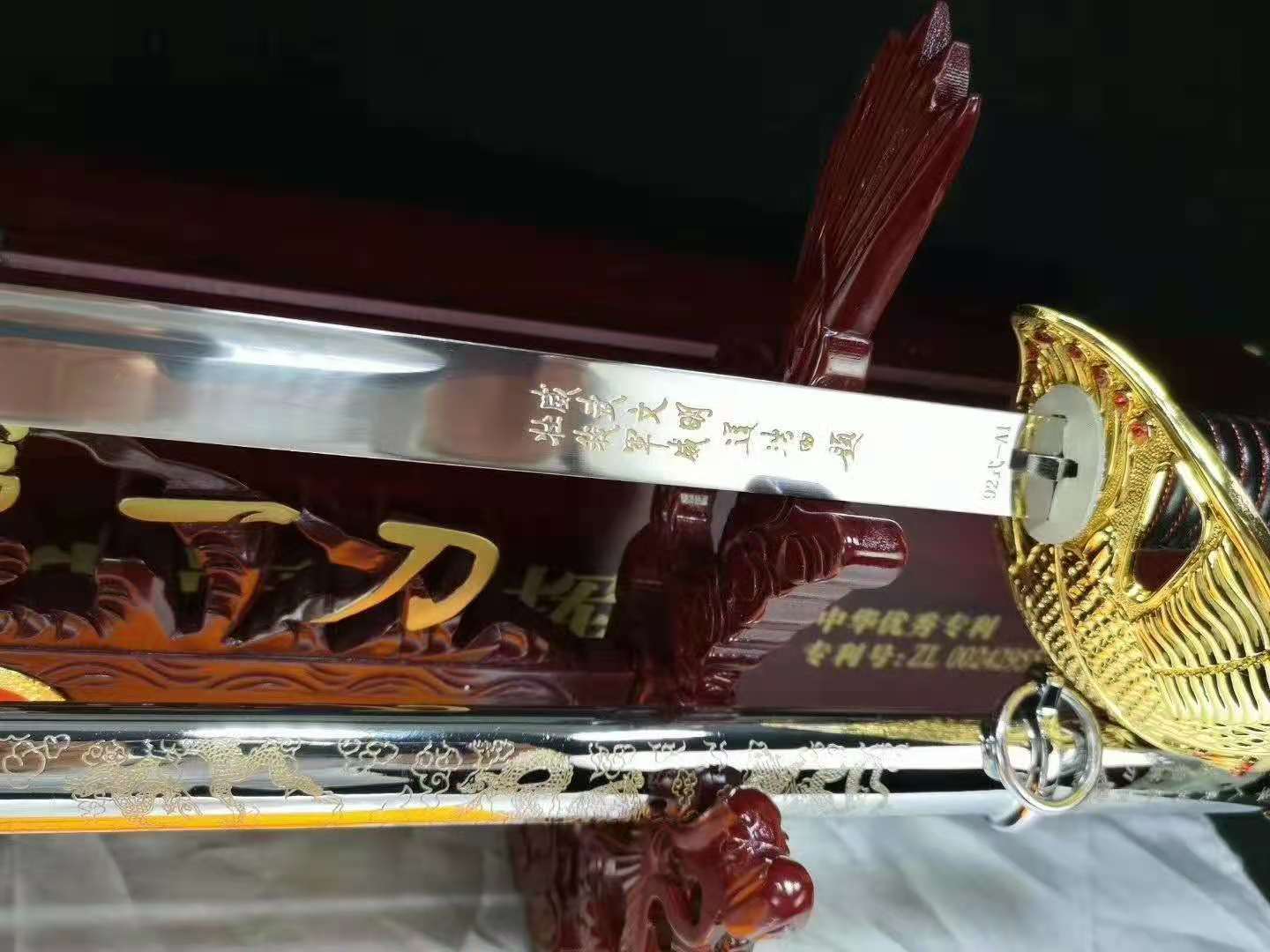 升旗仪式指挥刀 仪杖刀 国旗护卫队佩刀精典版 送皮挂扣 未开刃