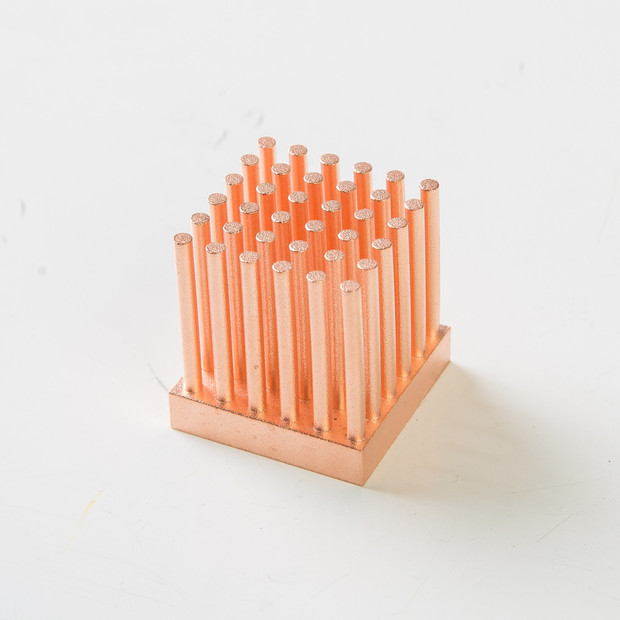 定制纯铜散热片 散热块显存内存迷你mini小型微型散热器批发