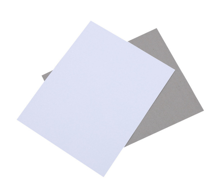 灰底白板纸双面白纸白卡纸服装内衬衣t恤围巾袜子纸板a4纸板