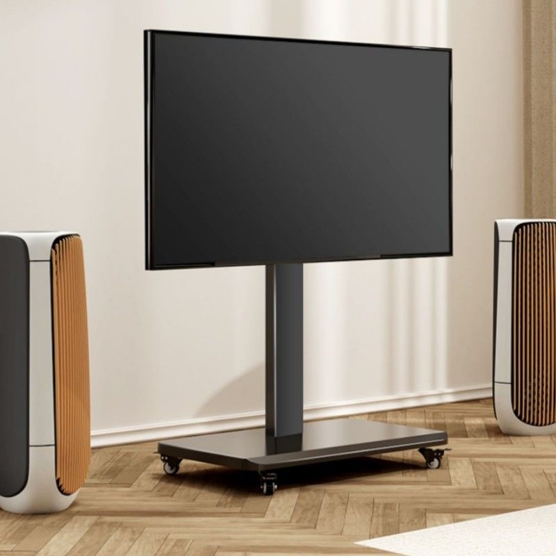 电视支架液晶电视机横竖屏切换支架落地移动机90度横竖旋转挂架子