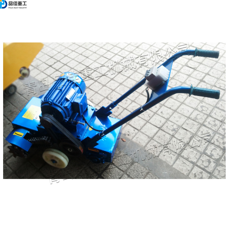 混凝土地面清灰机 土残渣灰浆清渣设备双滚刀反向地面刨毛装置