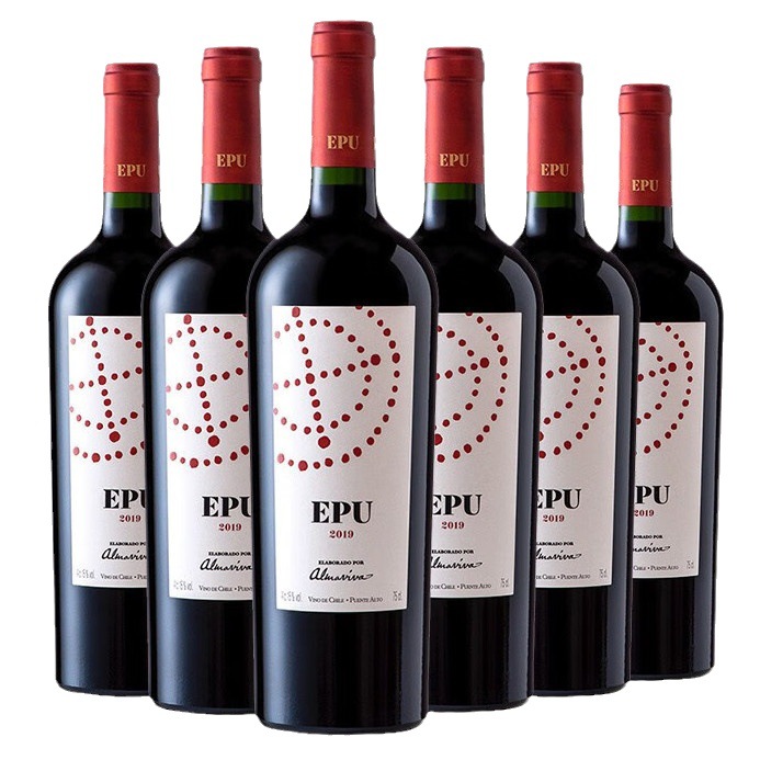 整箱 智利酒王 活灵魂(almaviva)副牌干红 750ml*6支 进口红酒