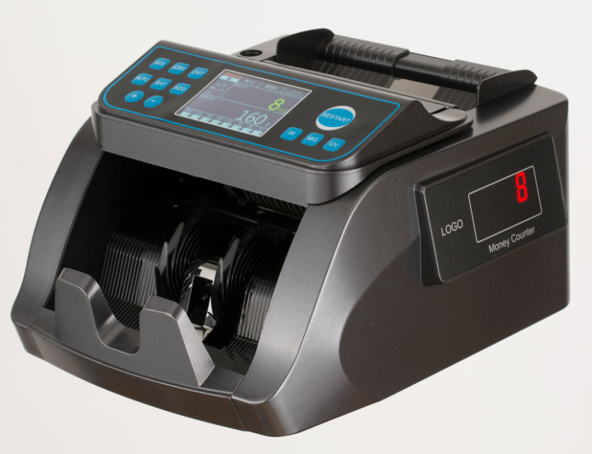 多国货币y5518型语音混点合计金额点验点钞机