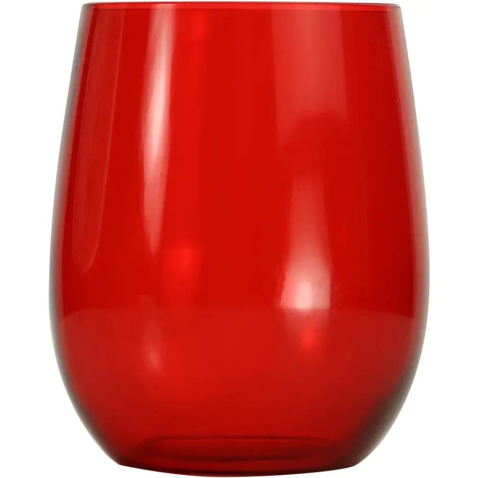 Plastic Egg-Shaped Footless Wine Glass