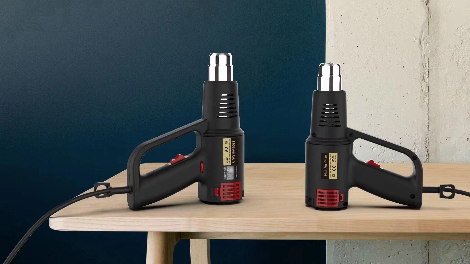 其力qiliqr-83a汽车贴膜烤枪2000w 可调工业烤枪五金 包装收缩膜