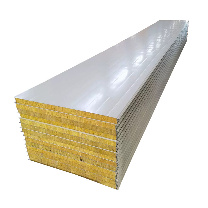 济南岩棉复合板 950型顶墙 净化板5cm 7.5cm  10cm 厂家发货