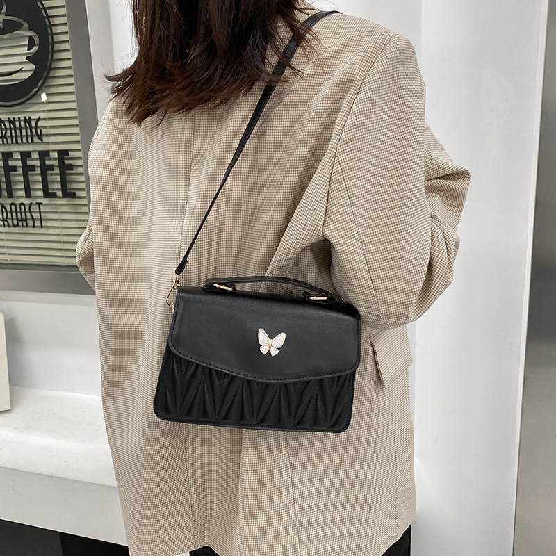 Trendy Ins Internet Celebrity Small Handbags Female 2022 Korean Style Fashion Casual Rhombus Shoulder Bag Crossbody Small Square Bag